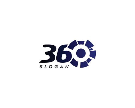 360 Logo Vector Design360 Degree Vector Logo Design 7720495 Vector Art