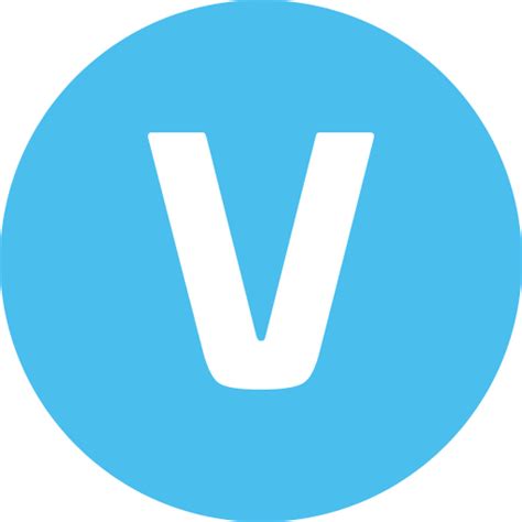 Letter V Generic Flat Icon
