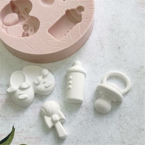 molde em silicone acessórios de bebé atelier das artes