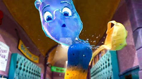 Elemental Baby Wade Turns Into A Sponge New Tv Spot Pixar Youtube