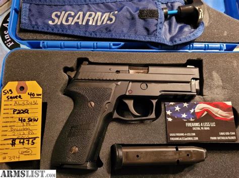 Armslist For Sale Sig Sauer P229 40 Caliber Police Trade In2 12 Rd Mags