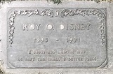 ROY O. DISNEY'S GRAVE [brother of Walt Disney] at Forest Lawn Hollywood ...