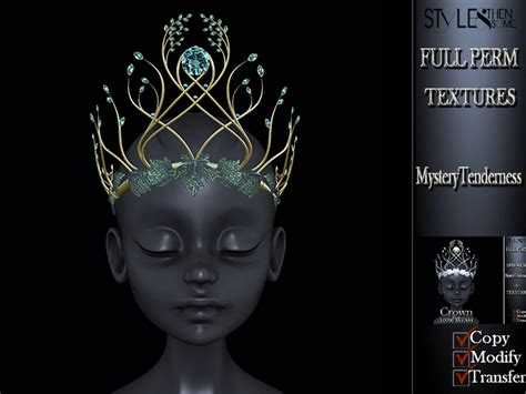 Second Life Marketplace Styles Crown Texture Full Perm Beryusa