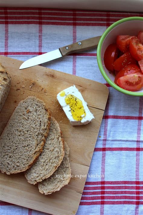Barley flour is hard to find these days, but can still be sourced from health food shops. My Little Expat Kitchen: Greek barley bread