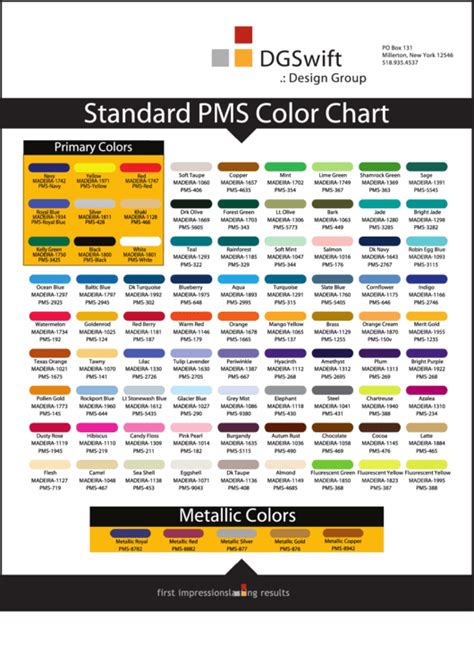 Pms Color Conversion Chart Printable Pdf Download