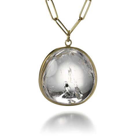 Enhydro Quartz Pendant (Pendant Only) | Beautiful pendant necklace, Quartz pendant, Pendant