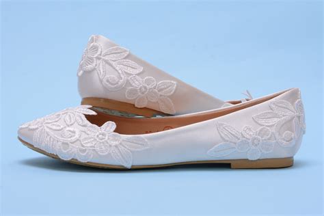 Bridal Ballet Flats Lace Bridal Shoes For Bride Bridal Flats Shoes For