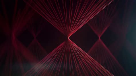 Download 1366x768 Wallpaper Red Threads Abstract Tablet