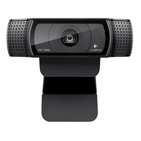 webcam logitech hd pro c920 widescreen video calling and recording 1080 p kamera desktop atau