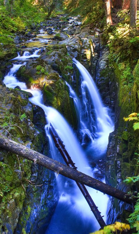 Sol Duc Falls In Olympic National Park In Washington National Park