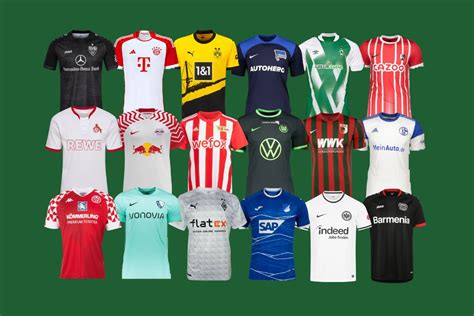 Die Trikotsponsoren Der Fußballbundesliga 1 Und 2 Bundesliga