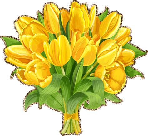 Pin By Naty Alarcon On Yellow Flowers Yellow Tulips Flower Art