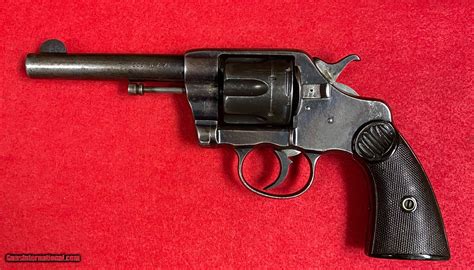 Vintage Colt New Army Da 41 Revolver Manufactured In 1904