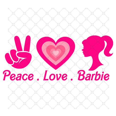 Peace Love Barbie Pngbarbie Pngbarbie Dream Housebarbie A Inspire Uplift