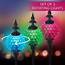 Rotating Crystal Ball Color Changing Solar Garden Led Focus Stake 