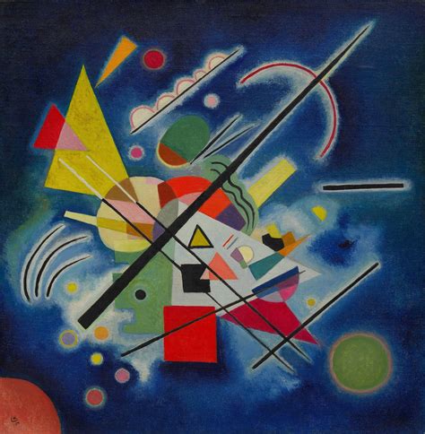 Blue Painting Painting Wassily Kandinsky Oil Paintings
