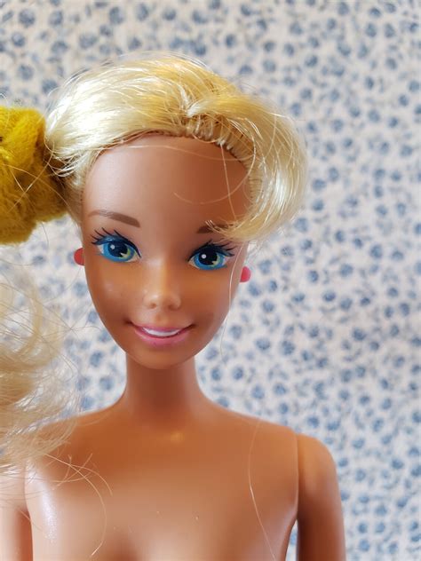 Nude Tnt Vintage Blonde Barbie Doll Collector Barbie Doll Etsy