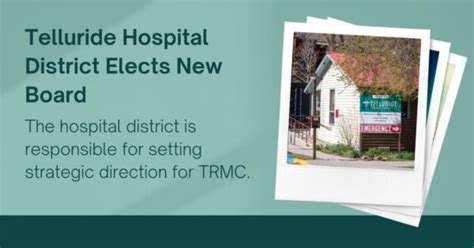 Telluride Hospital District Elects New Board