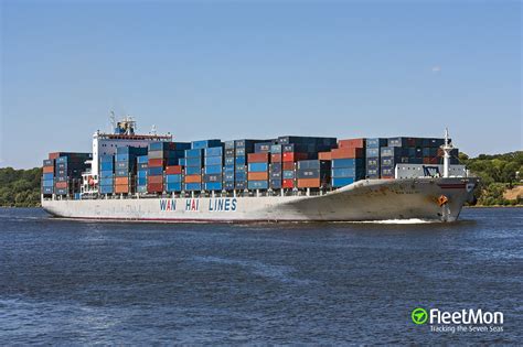 Share your knowledge with the community. Vessel WAN HAI 509 (Container ship) IMO 9326421, MMSI ...