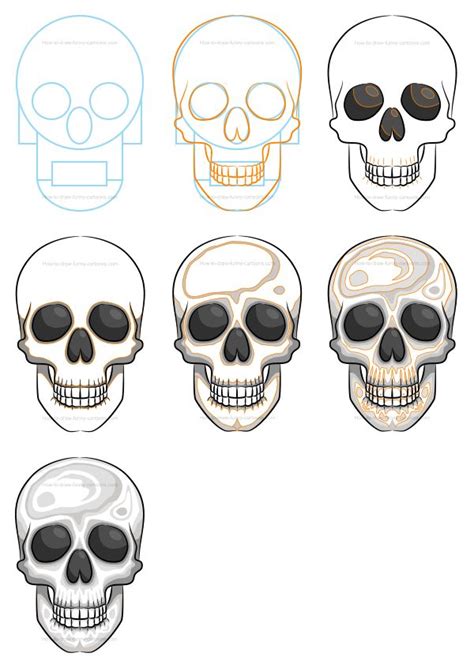 He was officially admitted to toyokuni's studio in 1811, and became one of his chief pupils. How to draw a skull | Easy skull drawings, Skulls drawing ...