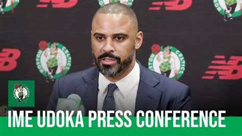 Full Press Conference Celtics Introduce Ime Udoka As New Head Coach