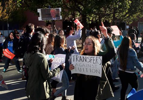 Uc Students Protest Tuition Hikes Demand Rollback