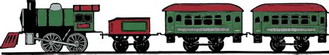 Color Toy Train Set Openclipart