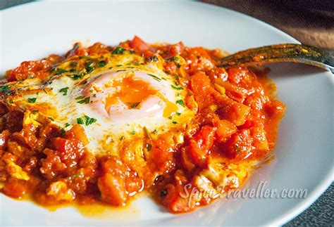 Tunisian Shakshuka Eggs In Tomato Sauce By Spicetraveller On Deviantart