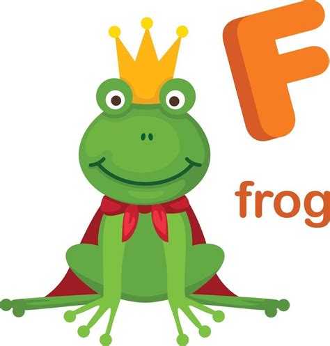 Illustration Isolated Alphabet Letter F Frog 3239957 Vector Art At Vecteezy