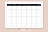 Fillable Pdf Calendar - Customize and Print
