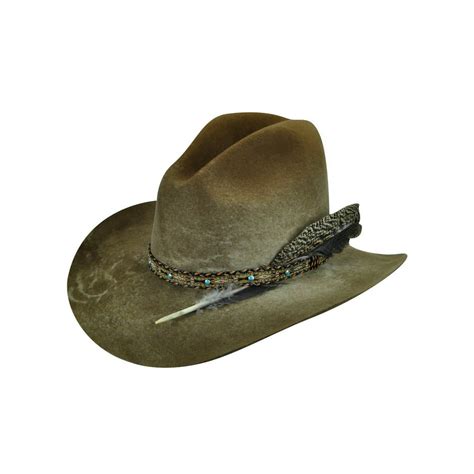 Bailey Hats Bailey Cowboy Hat Mens Zella Southwest Braided Feather