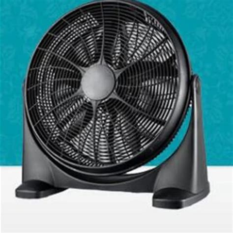 1820 Portable Air Cooling Fan 3 Speed 52x22x48cm Electric Floor