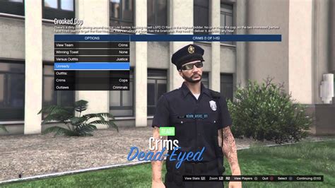 Gta 5 Police Uniform Glitch Youtube