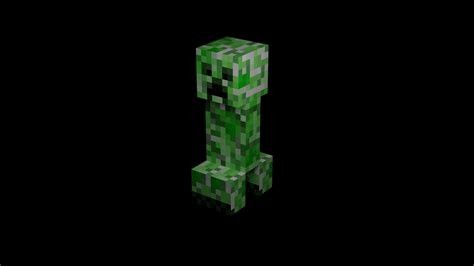 Minecraft Creeper 3d Asset Cgtrader