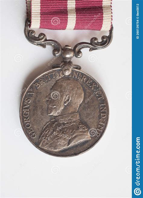 The Meritorious Service Medal A British Medal Awarded To Sergeants And