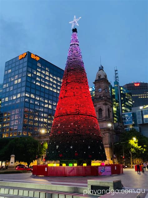 Adelaides Giant Christmas Tree Victoria Squaretarntanyangga Play