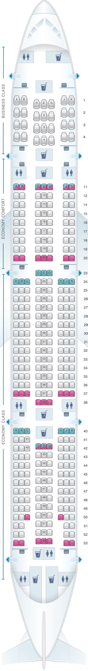 A330 Seat Map Turkish Airlines
