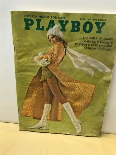 Playboy Magazine April Barbara Hillary Vintage Picclick