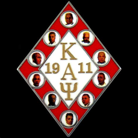 Kappa Alpha Psi Fraternity Founders Lapel Pin Brothers And Sisters