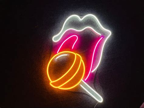 Sexy Lips Neon Sign Neon For Cafe Restaurant Decor Sign Etsy