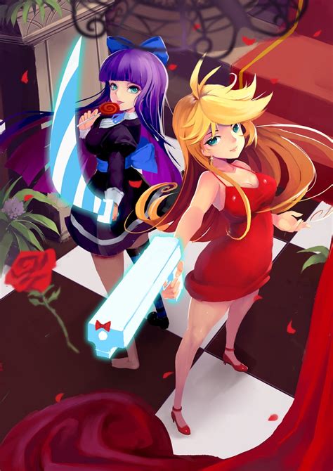 Stocking And Panty Panty And Stocking With Garterbelt Drawn By Zqf