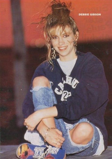debbie gibson c 1989 80s debbie gibson 80s girl 80s fashion outfits