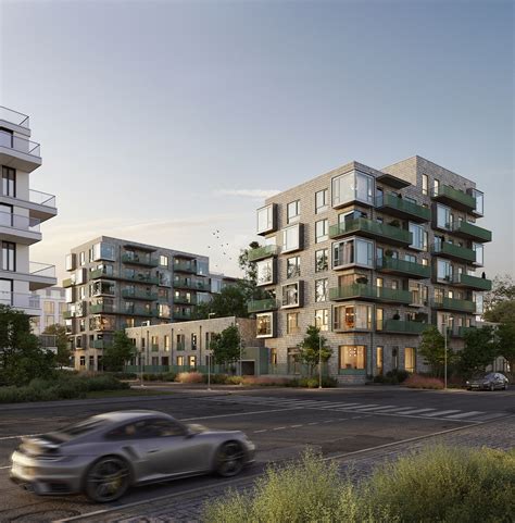 Residential Complex Denmark On Behance