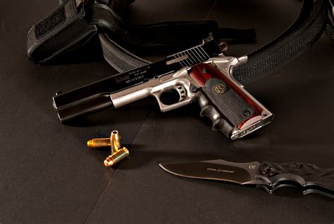 Wallpaper Peters Stahl Pistol Custom 45 Acp Colt M1911 Pohl