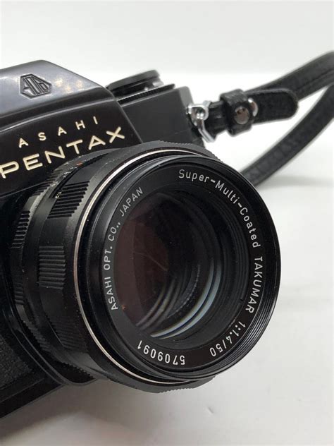 This Black Pentax Spotmatic Ii Is In Almost Mint Condition