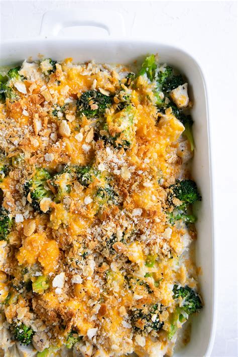 Chicken Broccoli Rice Casserole Recipe The Forked Spoon