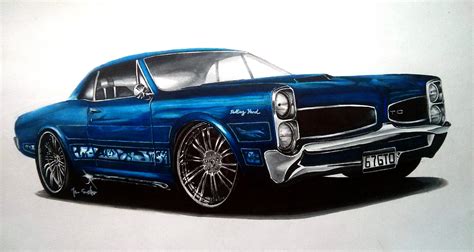 Muscle Car Drawing At Getdrawings Free Download