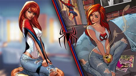 Mary Jane Watson Spider Man Hd Artist 4k Wallpapers Images