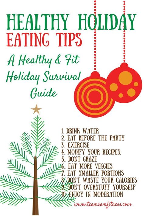 Healthy Holiday Eating Tips A Healthy And Fit Holiday Survival Guide
