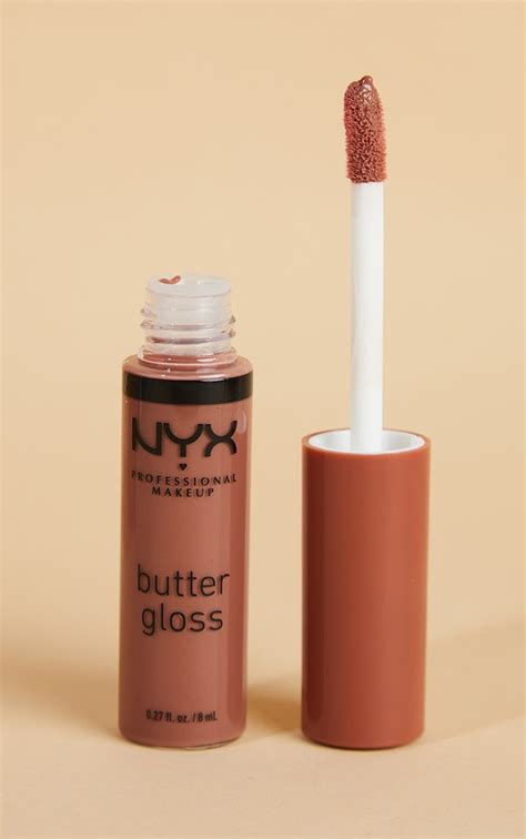 Nyx Professional Butter Lip Gloss Butterscotch Prettylittlething Aus